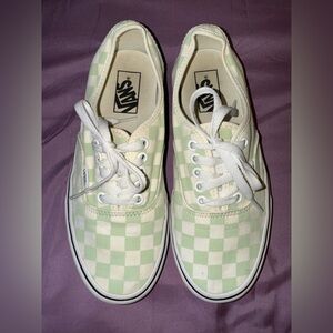 Vans Authentic Checkerboard Ambrosia Sneakers – Women’s Size 8 – EUC